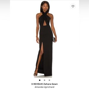Amanda Uprichard black formal dresss